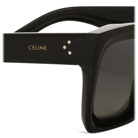 celine thick black sunglasses|are Celine sunglasses polarized.